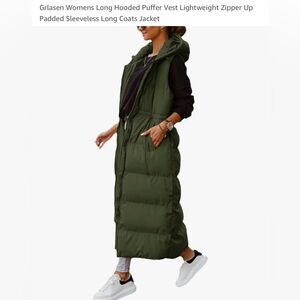 Long Puffer Vest